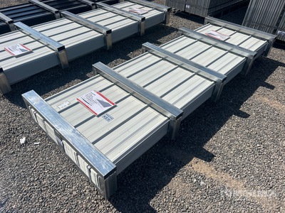 Quantity of (200) 2026 SUNTOP S3048C Corrugated PPGI Steel Panel (Unused)