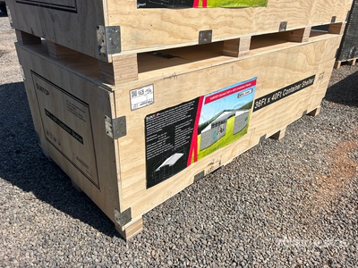 2026 SUNTOP S3640 36 ft x 40 ft Container Shelter (Unused)