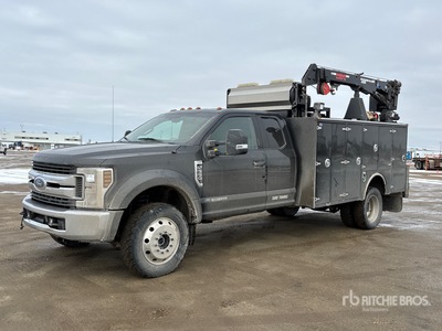 2018 Ford F-550 XLT 4x4 Extended Cab Servicewagen