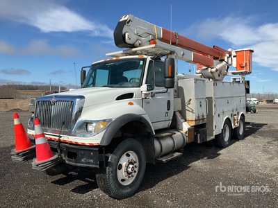 2003 Terex Hi-Ranger XM55-80 55 ft on 2003 International 7600 6x4 Lkw-Arbeitsbühne