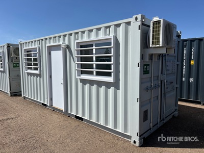 2025 20 ft x 8 ft Skid-Mounted Oficina móvil (Unused)