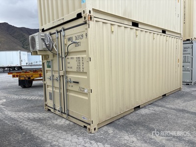 2025 20 ft x 8 ft Skid-Mounted Mobile Office (Unused)