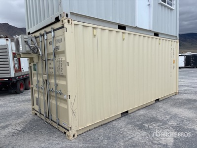 2025 20 ft x 8 ft Skid-Mounted Oficina móvil (Unused)