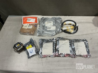 (2) Heatsinks, (26) Plugs, (6) Lead & Conduit Assemblies & Assorted Items