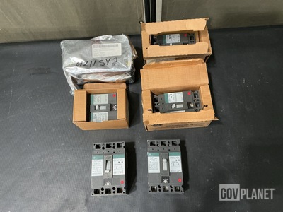 (49) Assorted GE Circuit Breakers