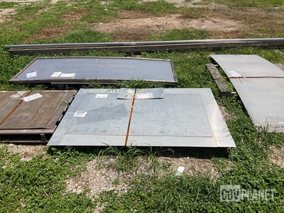 (9) Sheets of Assorted Metal & (21') of Structural Channel