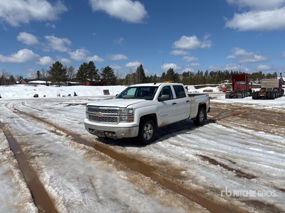 2014 Chevrolet Silverado 1500 LT 4x4 Crew Cab Pickup