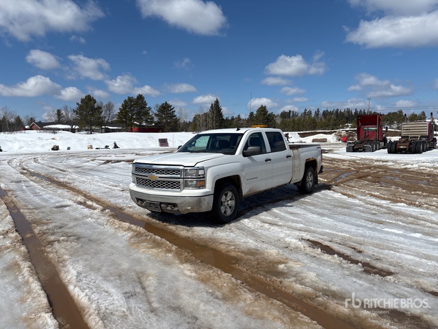 2014 Chevrolet Silverado 1500 2014 Chevrolet Silverado 1500 Lt 4X4 Crew Cab Pickup