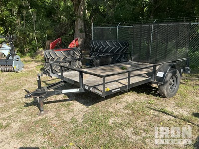 Triple Crown 6X10G 10 ft S/A Utility Trailer