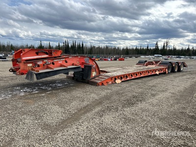 2014 Deloupe EC55 Tri/A Przyczepa niskopodwoziowa