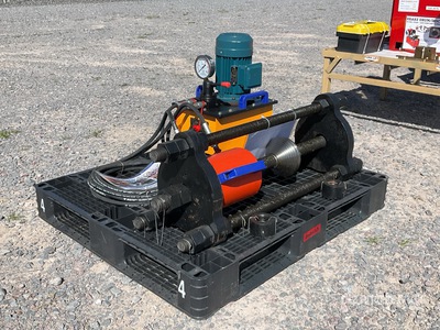 2026 DeleIxi 100T Electric Prensa Hidraulica Portatil para Pernos de Orugas (Sin Usar) / Portable Hydraulic Pin Press Machine Winkel Pers (Unused)