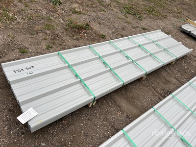 Quantity of Kit Containers Steel R Panel 12 ft x 37 in (Unused)