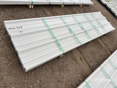 Quantity of Kit Containers Steel R Panel 12 ft x 37 in (Unused)