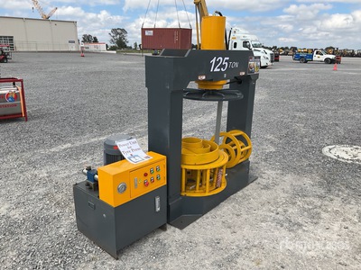 2026 SUN TPM125 Prensa para Llantas Solidas (Sin Usar) / 125 Ton Solid Tyre Press Machine Winkel Pers (Unused)