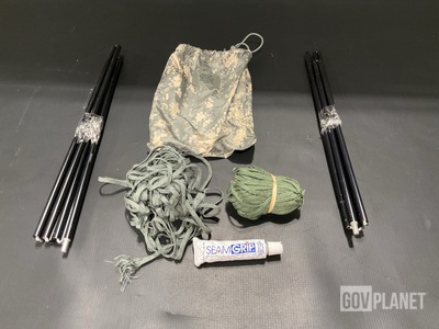 (539) Individual Shelter Tent Poles & (60) Tentage Repair Kits