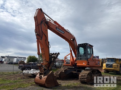 Doosan DX300LL-3 Roadbuilder Road Builder Pelle Hydraulique sur Chenilles