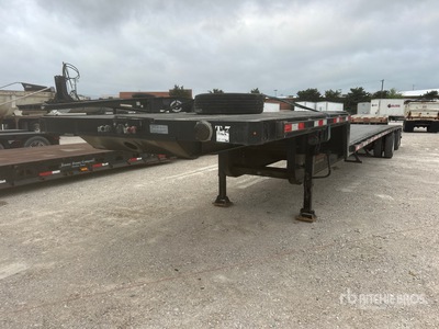2021 Brazos 53 ft T/A Spread Axle Single Drop Step Deck Trailer