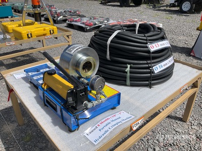 2026 Prensa Portatil para Mangueras Hidraulicas (Sin Usar) / Portable Hydraulic Crimping Machine Hydraulic Power Pack (Unused)