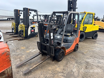 2007 Toyota 8FGCU25 5000 lb Cushion Tire Forklift
