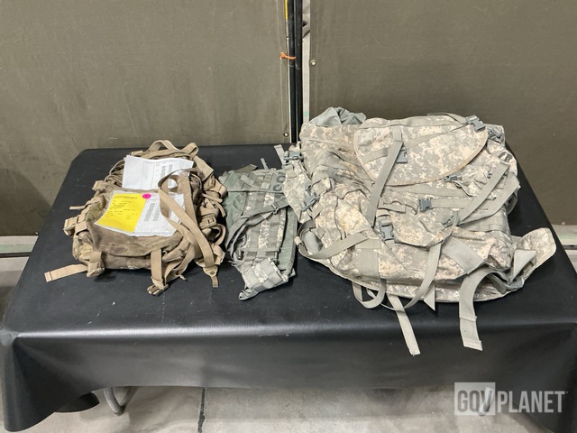 (26) Assault Packs, (41) Fighting Load Carriers & Assorted Items
