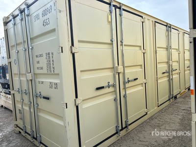 40 ft High Cube Multi-Door Storage Container (Unused)