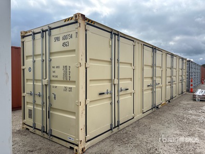 2024 40 ft High Cube Multi-Door Storage Container