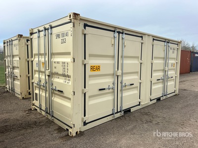 2025 20 ft Standard Multi-Door Storage Container