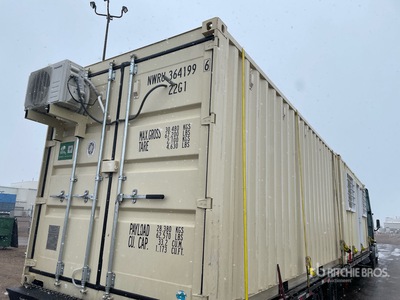 2025 20 ft x 8 ft Skid-Mounted Mobile Office (Unused)