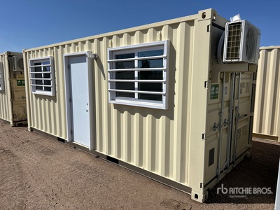 2025 20 ft x 8 ft Skid-Mounted Oficina móvil (Unused)