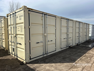 2025 40 ft High Cube Multi-Door Storage Container