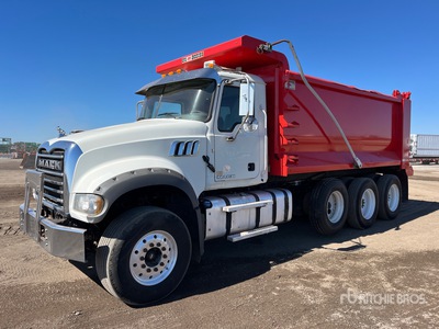 2017 Mack GU713 8x4 Tri/A Dump Truck