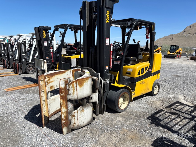 2021 Yale GLC120VXNKSE100 9000 lb Cushion Tire Forklift