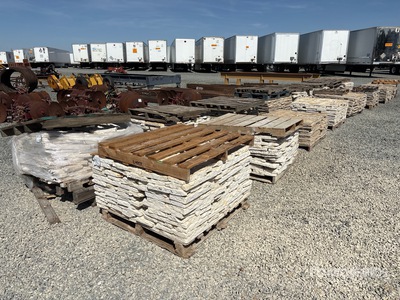 Quantity of (16) Pallets of Stone