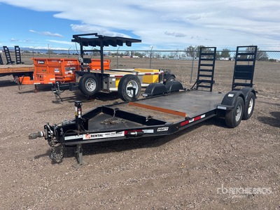 2023 Pratt 21 ft T/A Apparatuur aanhangwagen