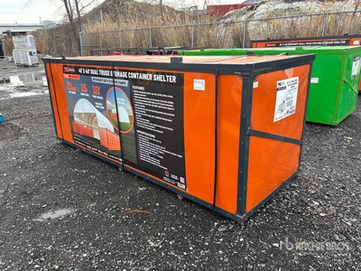 TMG DT4041CF 40 ft x 40 ft Dual Truss Container Schuilplaats (Unused)