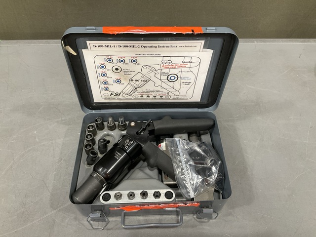 Fastening Systems International D-100-MIL-1 Hand Blind Riveter Kit