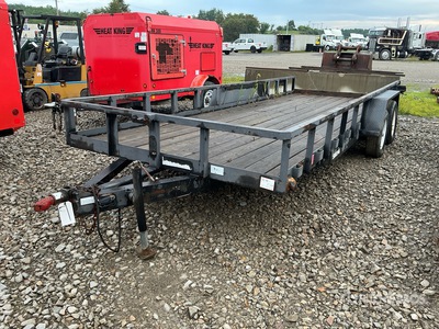 2012 Texas Bragg 20 ft T/A Utility Trailer