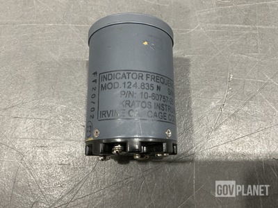 Kratos Instruments 124-835 Frequency Indicator