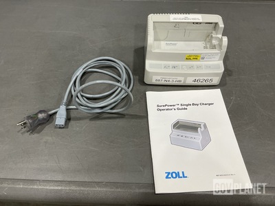 (2) Zoll AT18C004823 SurePower Single Bay Chargers