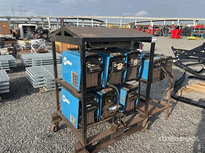 Quantity of (6) 2008 Miller XMT 350 and (3) CST 280 Multi-Operator Welder