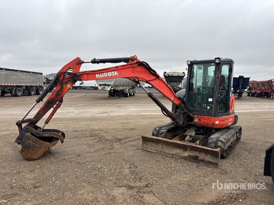 2017 Kubota U55-4 を見 Mini Excavator