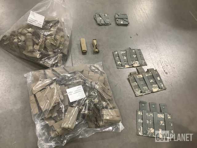 (204) Ammunition Bags, (76) M4 Three Mag Pouches & Assorted Items