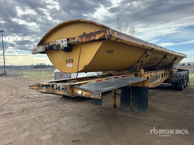2014 Douglas SDR325 42 ft Tri/A Side Dump Trailer