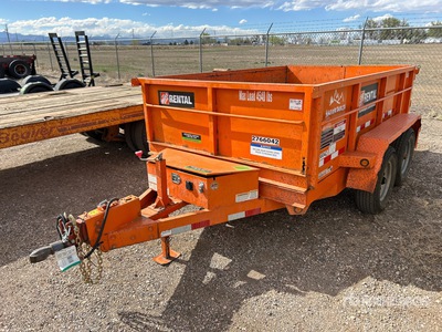 2019 Snake River DMP610-7K HD 10 ft T/A Tipping Utility Trailer