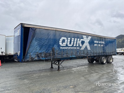 1995 Durabody 53 ft T/A Curtain Side Trailer