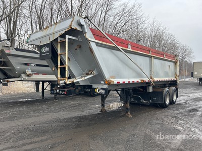2018 Asetrail 26 ft T/A End Dump Trailer