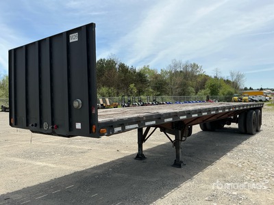 1984 Dorsey 40 ft T/A Flatbed Trailer