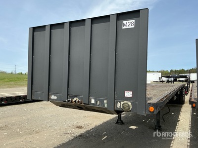 2006 Lufkin 48 ft T/A Flatbed Trailer