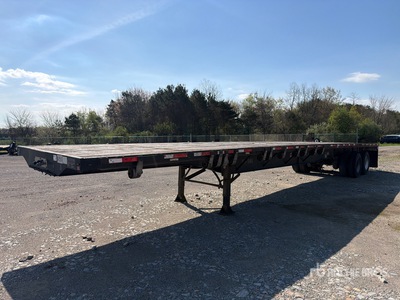 2015 Transcraft TL-2000 48 ft T/A Flatbed Trailer