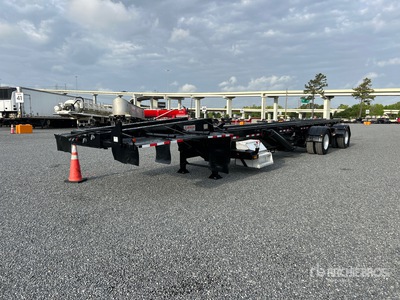 2008 Dragon Products Drop Deck T/A Roll-Off Trailers